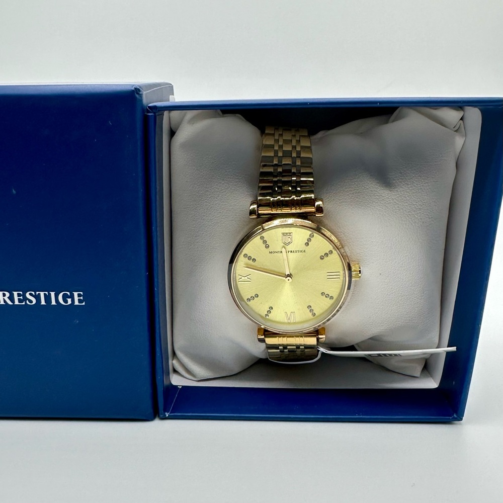 NEW IN BOX✨ Montres Prestige X Invicta Women's Watch - 32mm, Gold (MPW-0011)